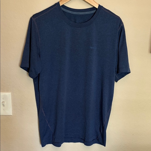 Men's Heathered Blue Marmot shirt - Picture 1 of 6